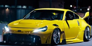Nissan 350Z превратили в спорткар в стиле киберпанк